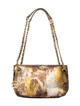 Eske - Zanya Clutch Shoulder Bag Gold (L)