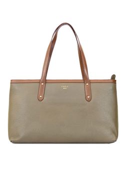 Eske - Vesta Leather Shoulder Bag Taupe