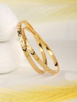 Priyaasi - Elegant Gold Plated Bangle Set