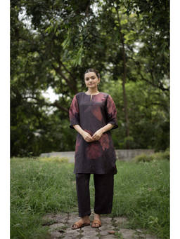 ETAR - Burgundy Kurta with Pant
