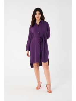 Femmella - Purple Midi Dress