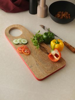 Revive Home - Colored Rim Cheese and Vegetable Chopping Board