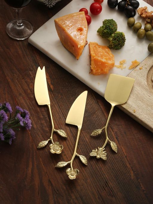 Revive Home Flower & Bee Cheese (Set of 3)