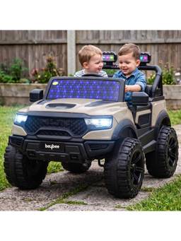 BAYBEE - Desert Turbox 4X4 Electric Ride-On Car with Parental Control