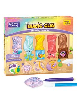 Imagimake - Magic Clay - Marbling Animals