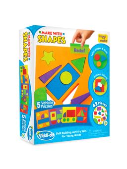 Imagimake - Make With Shapes- Vehicle Theme skill building activity set
