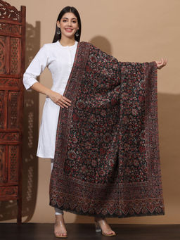 Zamour - Kani Woven Kashmiri Floral Shawl