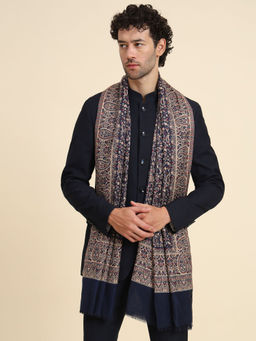 Zamour - Floral Paisley Pattern Kani Woven Stole