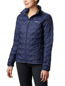 Columbia - Womens Blue Colour Polyester Delta Ridge Down Jacket