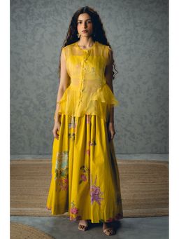 Paulmi & Harsh - Alina Bustier with Skirt