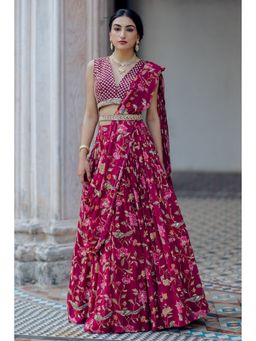 Paulmi & Harsh - Nitara Blouse with Lehenga and Dupatta