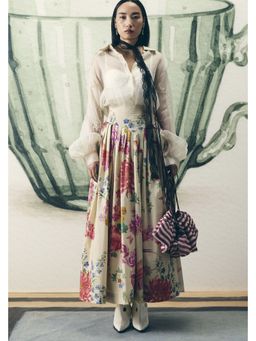 Paulmi & Harsh - Alora Shirt with Inner and Skirt