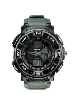 Fastrack - Ana Digi Black Dial Plastic Strap Unisex Watch (M)