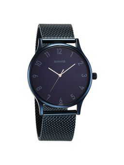 Sonata - Blues Quartz Analog Blue Dial Metal Strap Watch for Men (M)