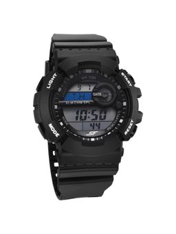 Sonata - Sf Sporty Digital Black Dial Polyurethane Strap Watch for Men (M)