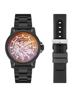 Kenneth Cole - Men Analog Grey Dial Grey Strap Watches (M)