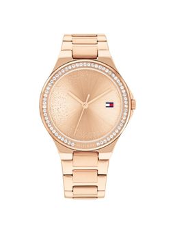Tommy Hilfiger - Quartz Analog Rose Gold Stainless Steel Strap for Women (M)