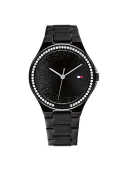 Tommy Hilfiger - Quartz Analog Black Stainless Steel Strap for Women (M)