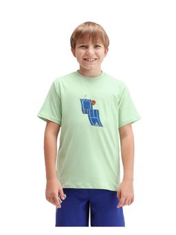 RARE ONES - Green Graphic Printed Regular T-Shirt