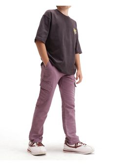 RARE ONES - Pink Solid Cargo Pant