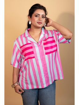 KARIGAR - Bubble-Gum Stripe Shirt