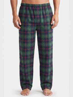 Nite Flite - Men Cotton Green Check Print Pyjama