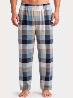 Nite Flite - Men Cotton Multicolor Check Print Pyjama