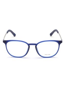 Police - Men Blue Oval Eyeglass Frame (51)