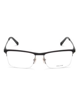 Police - Men Black Square Eyeglass Frame (52)