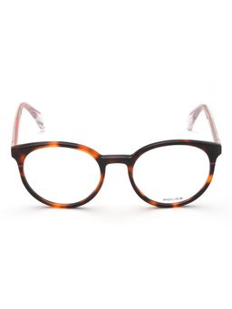 Police - Women Brown Round Eyeglass Frame (49)