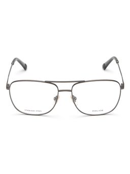 Police - Men Grey Square Eyeglass Frame (54)