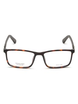 Police - Men Brown Rectangle Eyeglass Frame (54)
