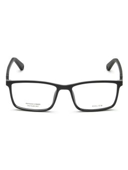 Police - Men Black Rectangle Eyeglass Frame (54)
