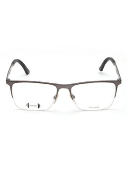 Police - Men Grey Square Eyeglass Frame (53)