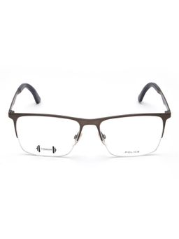 Police - Men Grey Square Eyeglass Frame (53)