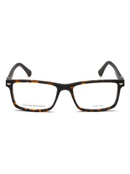 Police - Men Brown Rectangle Eyeglass Frame (54)