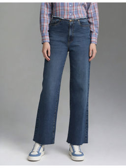 Flying Machine - High Rise Wide Leg Fit Jeans