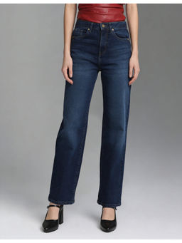 Flying Machine - High Rise Wide Leg Fit Jeans