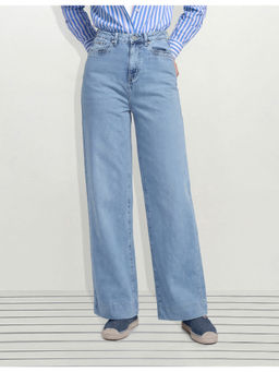 U.S. POLO ASSN. - High Rise Wide Leg Fit Jeans