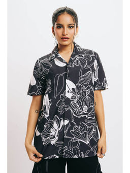 FREAKINS - Women Abstract Floral Shirt