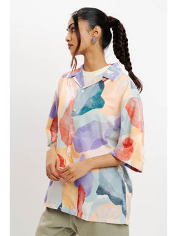 FREAKINS - Tooti Frooti Print Women Resort Shirt