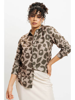 FREAKINS - Nature Imprints Full Sleeves Women Shirt