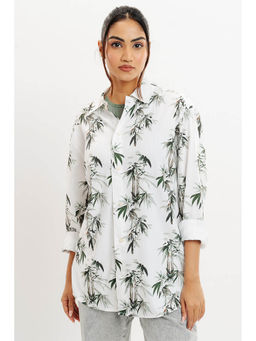 FREAKINS - Bamboo Print Full Sleeves Women Shirt