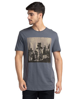 Being Human - Men Short Sleeve T-Shirt Grey