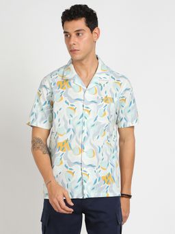 Lee - Men Printed Multi Color Comfort Fit Shirt