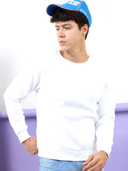 HIGHLANDER - Men White Sweatshirt