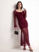 Burgundy color option