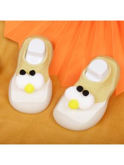 Baby Moo - Slip-on Shoes 3d Eyes Yellow