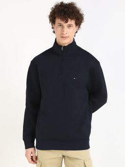 Tommy Hilfiger - Mens Navy Blue Sweatshirt