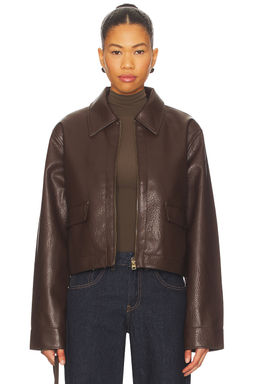 ALL THE WAYS - Fianna Faux Leather Jacket